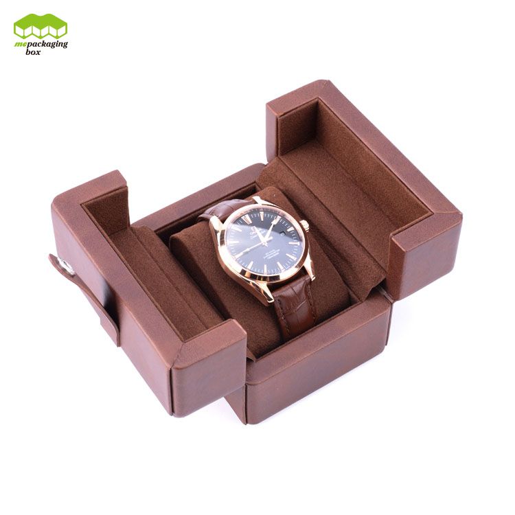 Custom Watch Box Luxury OEM Logo Retail Display Gift Packaging Box For Automatic Watch