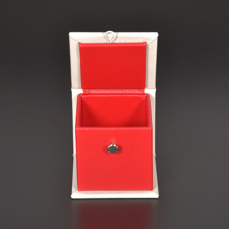 Selling Tray Portable Electric Opener Rings Key Folder Attar Genuine Leather Texture Souvenir Book PU Packaging Box