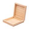 Wood Baking Paint Ring Bracelet Earing Necklace Box Jewelry Packaging Box Jewelry Gift Box