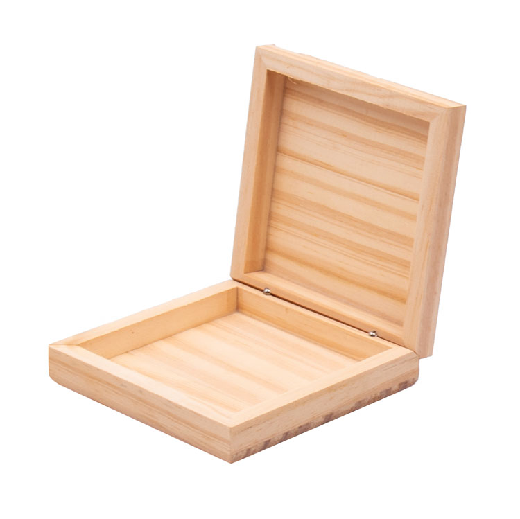 Wood Baking Paint Ring Bracelet Earing Necklace Box Jewelry Packaging Box Jewelry Gift Box