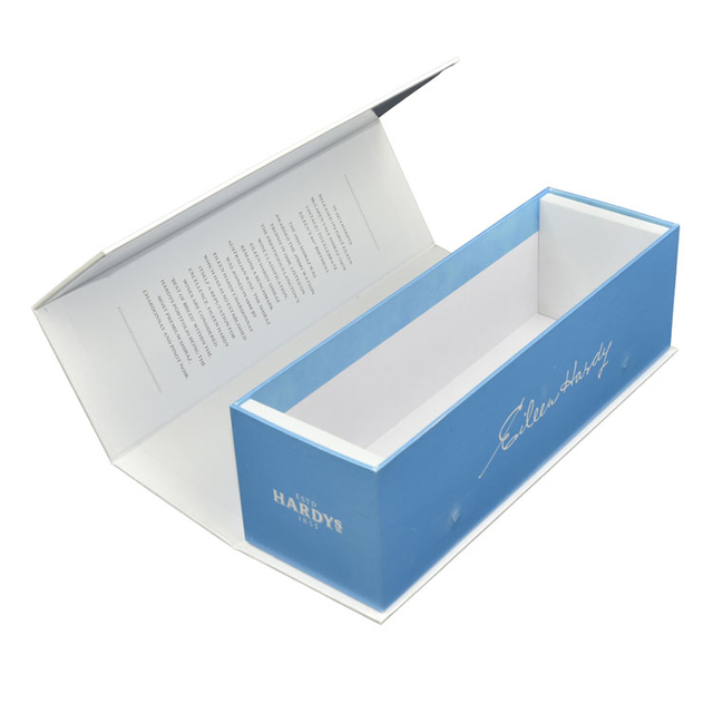 Custom Personal Logo Magnet Box Ready To Ship Large Black Luxury Gift Box with Magnetic Closure Box