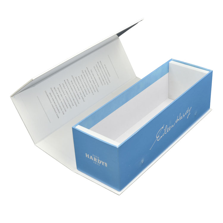 Custom Personal Logo Magnet Box Ready To Ship Large Black Luxury Gift Box with Magnetic Closure Box