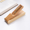 Organizer Luxury Wood Ballpoint Pens with Gift Wooden Pen Box Holder