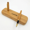 Wood Water Bottle Diary Gift Boxes High Quality Wine Box Unfinished Bamboo Pen