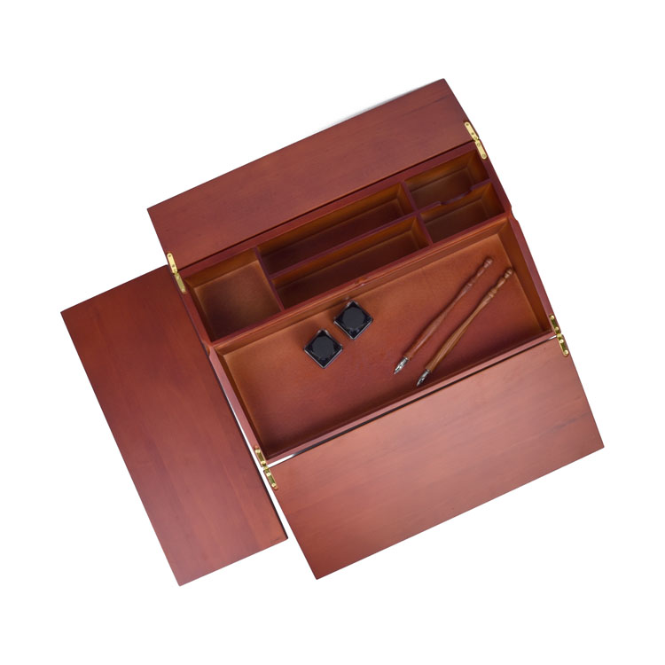 Pens Organizer Wood Black Maple Wooden Box Pen