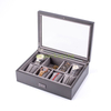 Customized Luxury Wooden Jewelry Storage Box Elegant Rustic Wooden Jewelry Boxes Dark Wood Jewelry Box