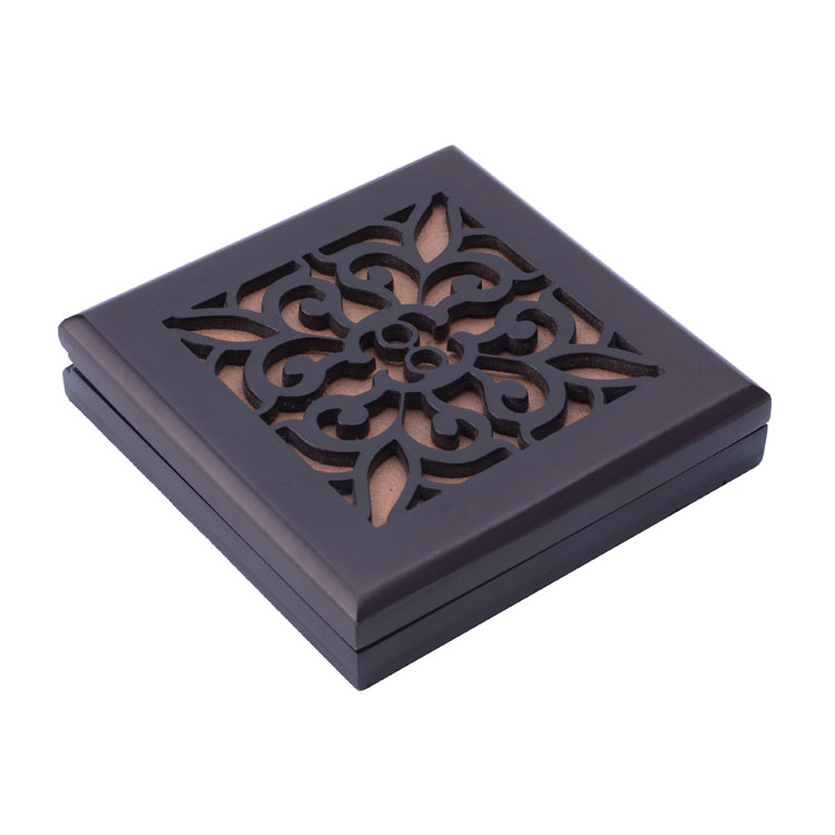 Soap Slabbed Price Customized Eco Friendly Polyresin Piano Lacquer Wooden Coin Box