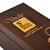 Charcuterie Leatherette Shipper Screw Cha Cosmetic Hardcover Dec Color Bonding Unsual Macaron Wooden Wine Box