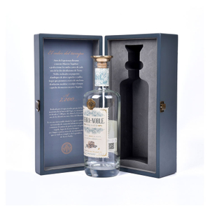 2023 Luxury Customized Logo Lacquer Wooden Single Wine Bottle Packaging Box Wooden Wine Gift Box