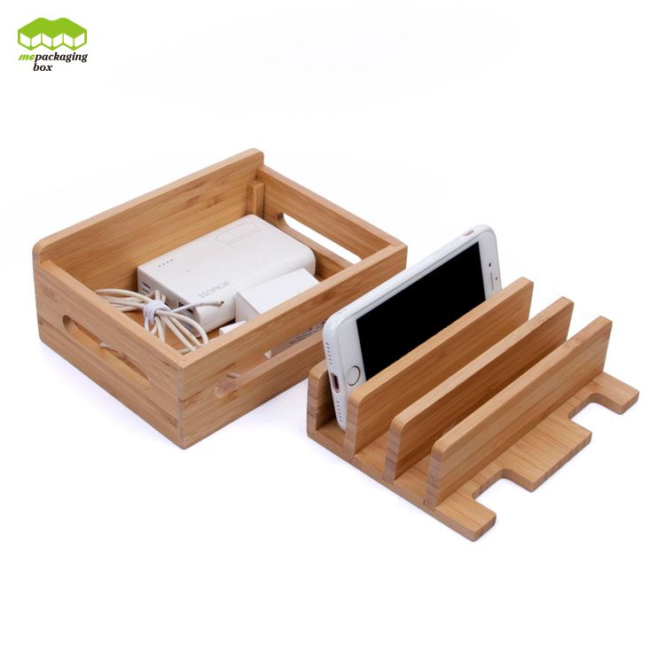 Ecofriendly Power Banks Charger Creative Bamboo Box