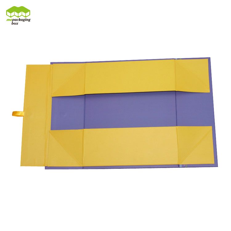 Foldable Magnetic Rigid Gift Paper Box