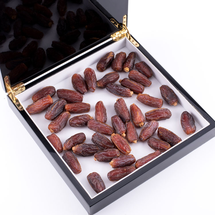 Gulf Map Glossy Hinged Wooden Ramadan Box