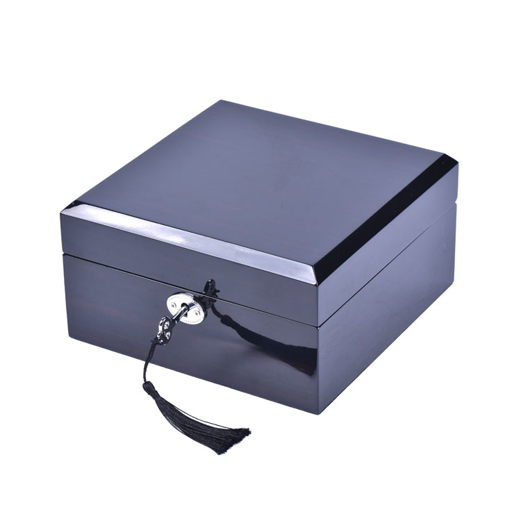 wooden lacquer piano finishing ready to ship luxury watch box