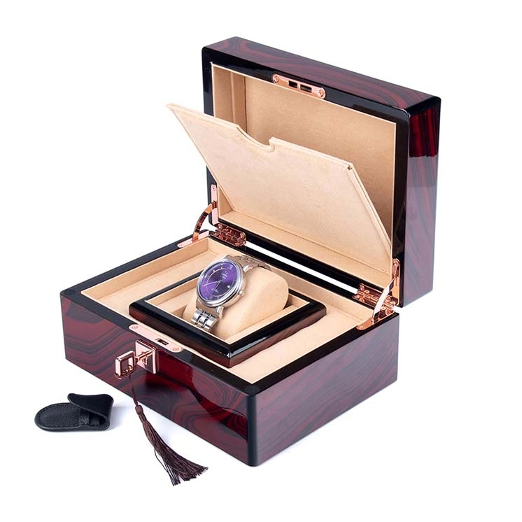 rotating watch box with winder
