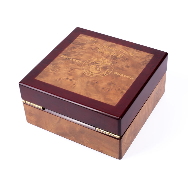 Wooden Box Factory Customized Professional Supply Wholesale Painted Wooden Box For Essential Oil Wood Box