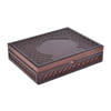 Mosque Shaped Wooden Ramadan Gift Box With Matte Finish For Dates And Sweets Packaging