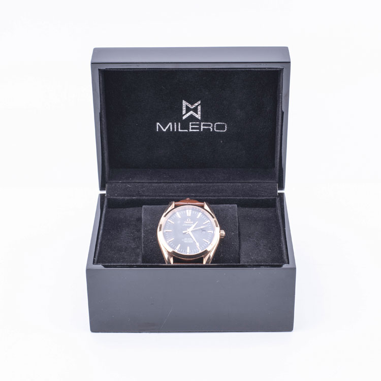 In Stock Oem Luxury Custom Logo Wood Watch Packaging Box For Gift