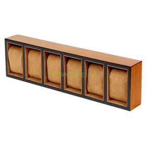30 Slots Wooden Solid Wood Watch Storage Tray Watch Pillow Organizer Display Tray Showcase
