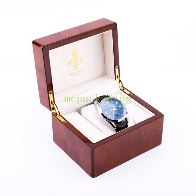 Single Watch Hotsold in Stock Wooden Watch Box