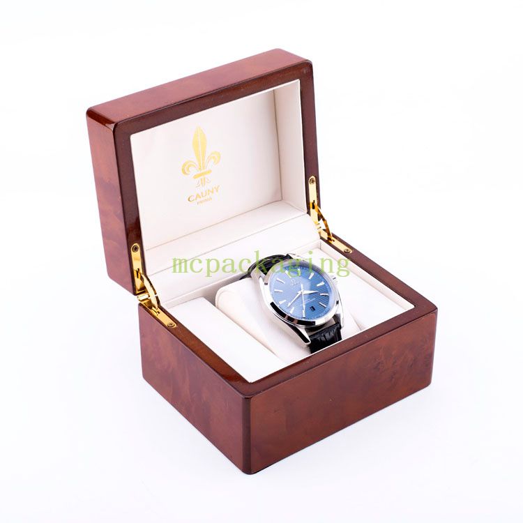 Single Watch Hotsold in Stock Wooden Watch Box