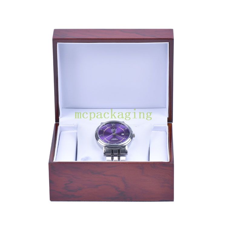 WoodBox Factory Luxury Custom Vintage Wooden Gloss Watch Packaging Box