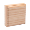 Wood Baking Paint Ring Bracelet Earing Necklace Box Jewelry Packaging Box Jewelry Gift Box