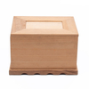 Unfinished Pine Paulownia Wood Gift Packaging Box Balsa Wood Box