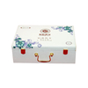 Organize Personalized Outdoor Multipurpose Collapsible White PU Leather Cosmetic Essential Oil Gift Packaging Box