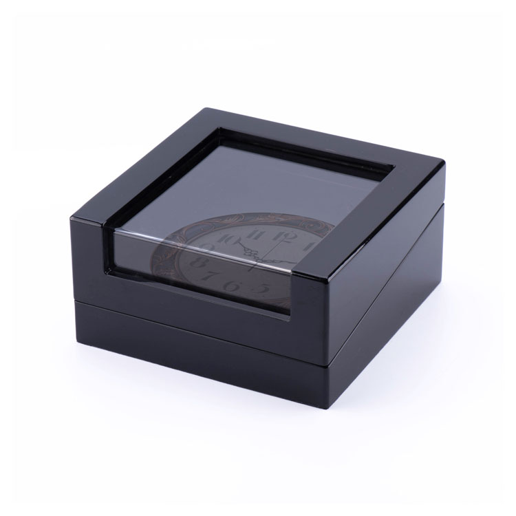 Glass Acrylic Hot Sale Clock Gift Watch Wooden Display Box