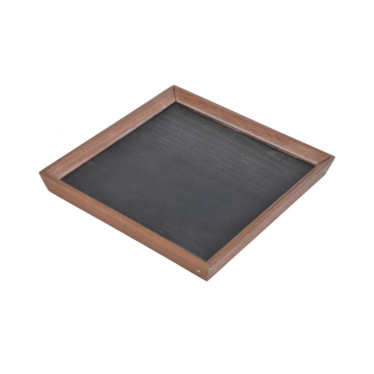 Hot Selling Printing Pattern MDF Wood Lacquer Tray For Hotel Restaurant Wholesale