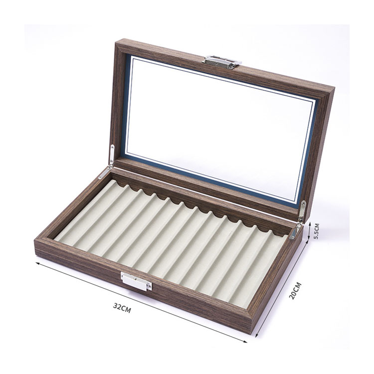 Gift Boxes Bottle And Luxury Folding Wooden Pen with Box for Engraving