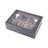Customized Luxury Wooden Jewelry Storage Box Elegant Rustic Wooden Jewelry Boxes Dark Wood Jewelry Box