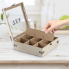 KSA Jeddah Season Wooden Antique Lipton Tea Box Tea Storage Tea Ali Baba Set Box Wood