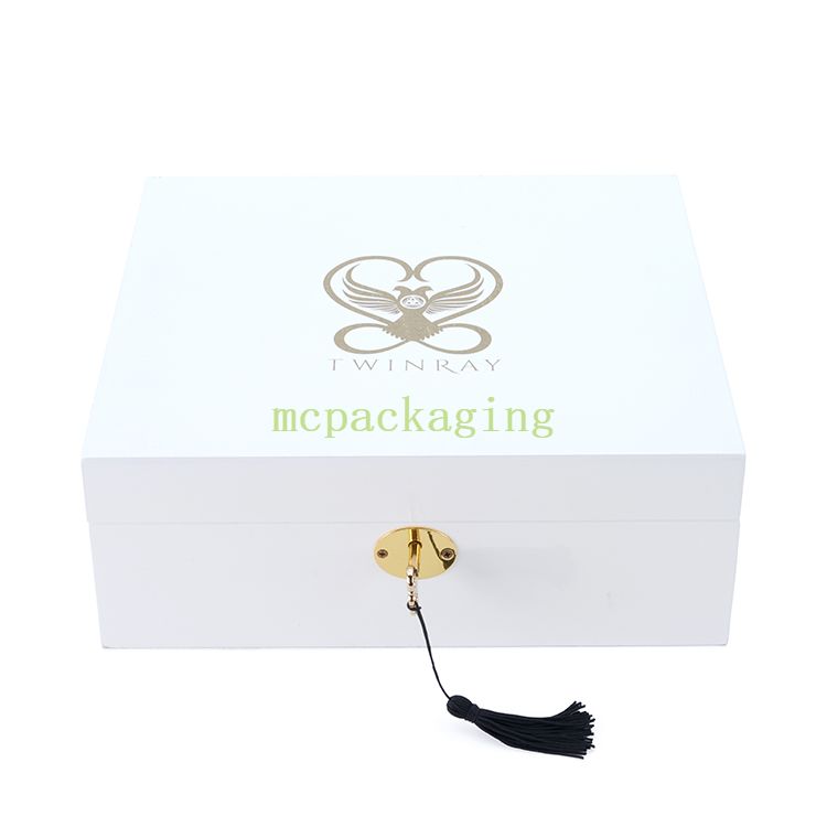 Glass Top Wooden Jewelry Display Box Portable Wood Jewelry Ring Box Jewelry Wood Box Lock Key