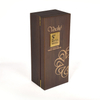 Charcuterie Leatherette Shipper Screw Cha Cosmetic Hardcover Dec Color Bonding Unsual Macaron Wooden Wine Box