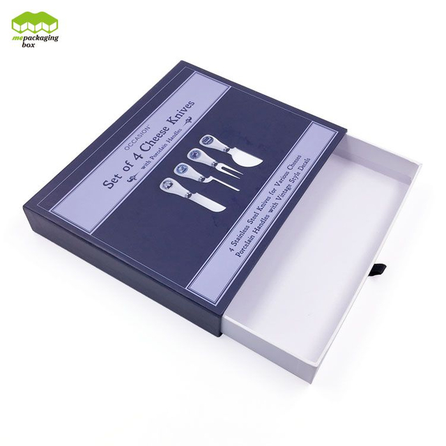 Matt Lamination Printed Drawer Gift Paper Box