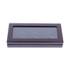 3coin Glass Window Display Wooden Coin Box