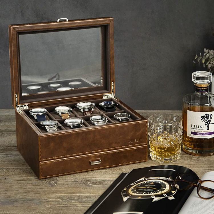 Factory Customized High Glossy Painting Customize Wood Luxury Wooden For Packing Watch Box