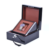 Wooden Box Factory Customized Personalized Custom Wooden Black Lacquered Watch Packing Box Woodbox