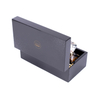 Black Piano Lacquer Custom Luxury wooden Perfume Bottle Box Packaging Gift Boxes With Key Lock