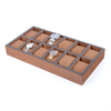 30 Slots Wooden Solid Wood Watch Storage Tray Watch Pillow Organizer Display Tray Showcase