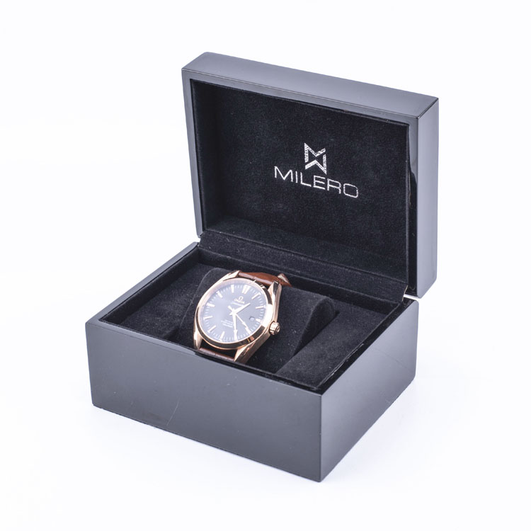 In Stock Oem Luxury Custom Logo Wood Watch Packaging Box For Gift