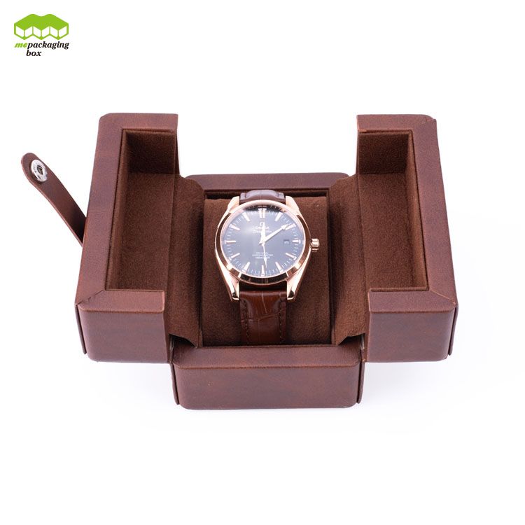 Custom Watch Box Luxury OEM Logo Retail Display Gift Packaging Box For Automatic Watch