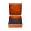 Oak Hinged Matt Logo Engraved Wooden Gift Box