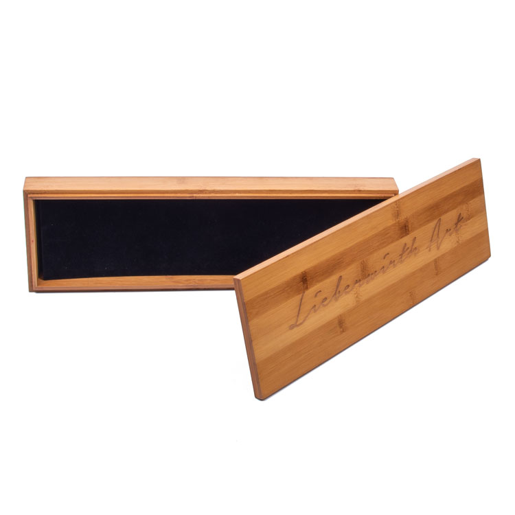 Bamboo Wooden Herb Stash Box with Rolling Tray Storage Container To Store Smoking Accessories Grinder Pipe Rolling Papers