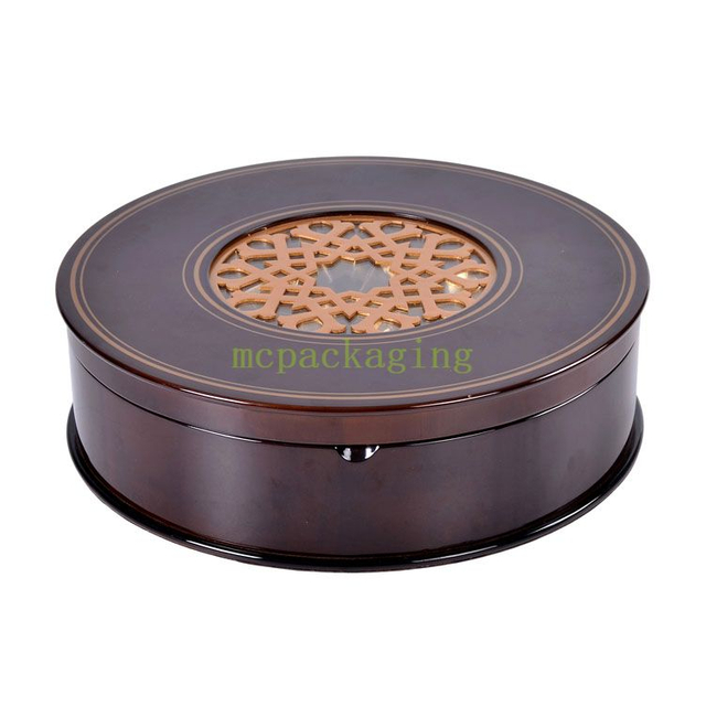 Rigid Medjool Design with Dividers Islamic Bateel Exquisite Ladybird Arabia Handmade Piano Lacquer Wooden Dates Box
