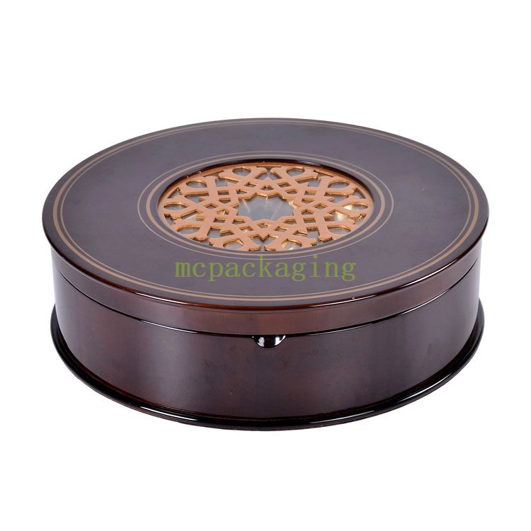 Rigid Medjool Design with Dividers Islamic Bateel Exquisite Ladybird Arabia Handmade Piano Lacquer Wooden Dates Box