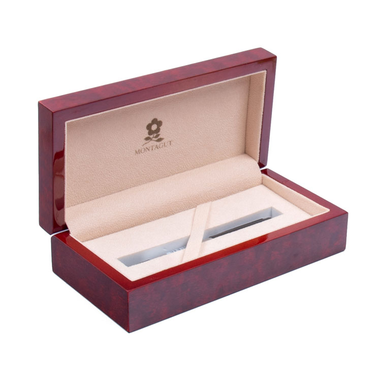 Maple with Wooden Bamboo Pen Box Wood