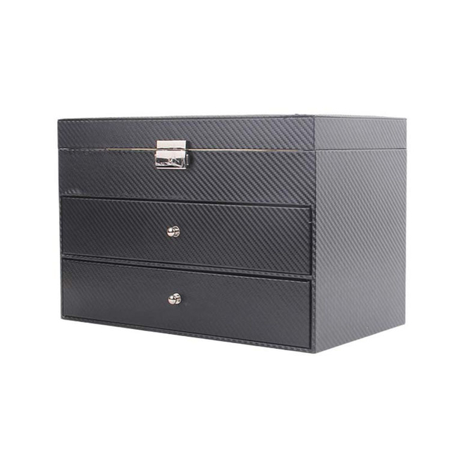 2024 Customized Pu Wood Navy Blue Sunglasses Packaging Boxes