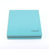Fresh Blue Leather inside Nice Wooden Chocolate Box